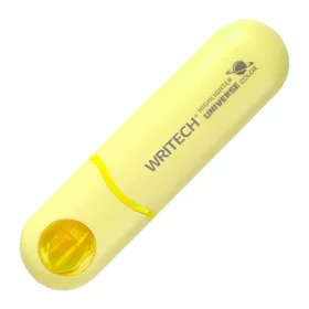 Szövegkiemelő Writech Astronaut Pastel sárga