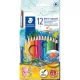 Színes ceruza Staedtler Noris Club akvarell 12 db-os klt.