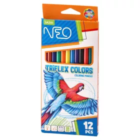   Színes ceruza Statovac Sazio Neo Triflex colors 12 db-os klt