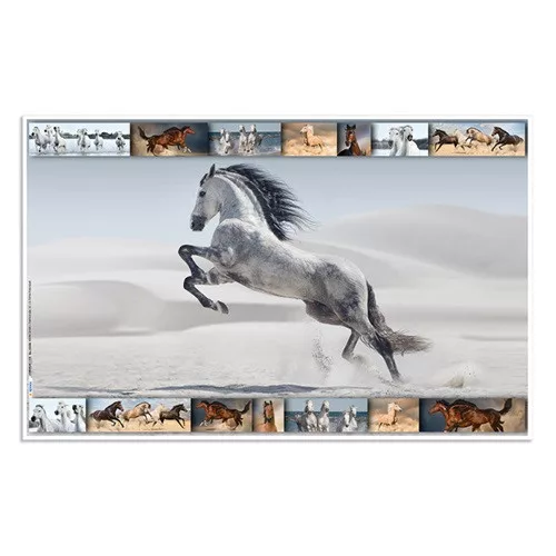 Könyöklő Herma 55x35 cm Lovak