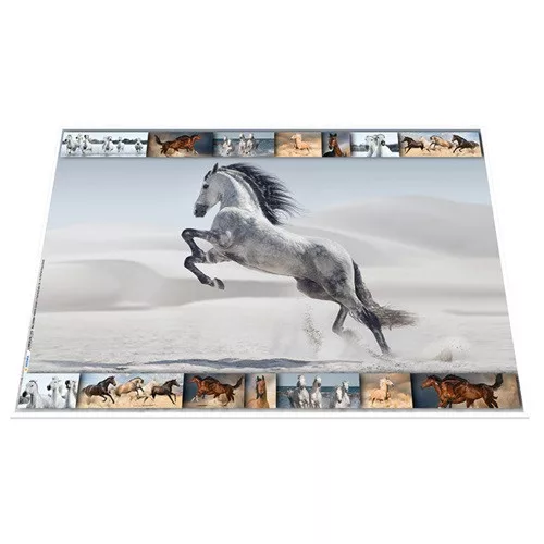 Könyöklő Herma 55x35 cm Lovak