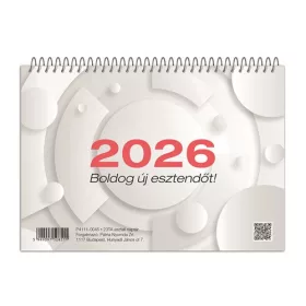 Naptár pd asztali 23TA 2026