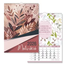 Naptár fali pd Motiváció 30x42 cm 2026