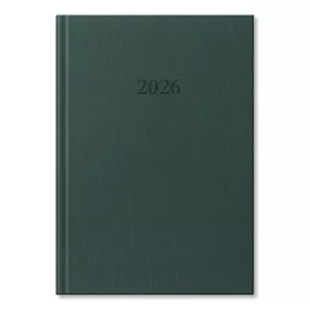Határidőnapló Period Standard A/5 napi zöld műbőr 2026