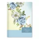 Határidőnapló Period Flowers A/5 napi Blue papír 2026