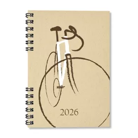 Határidőnapló Period ECO A/5 heti spirálos Bicycle 2026