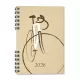 Határidőnapló Period ECO A/5 heti spirálos Bicycle 2026