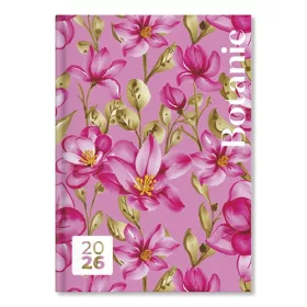 Határidőnapló Period Botanic A/5 napi Pink papír 2026