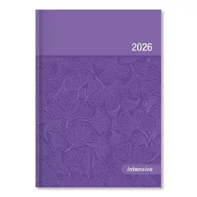   Határidőnapló Period Intensive B/6 heti lila lakk papír 2026