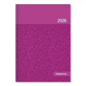   Határidőnapló Period Intensive B/6 heti pink lakk papír 2026