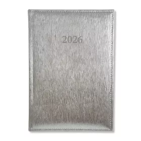  Határidőnapló Period Lamé B/6 heti körbev. Lamé ezüst 2026