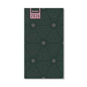   Határidőnapló Period Basic Zsebnaptár álló Pattern papír 2026