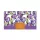 Határidőnapló Period Flowers Zsebnaptár fekvő Purple papír 2026