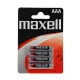 Elem Maxell féltartós R03 AAA mikro 4 db/csomag
