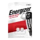 Gombelem Energizer 1,5V LR44 alkáli elem 2 db/csomag
