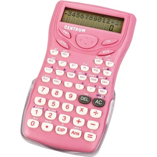 Számológép Centrum tudományos 240 funkció 160x80x15 mm vegyes színek