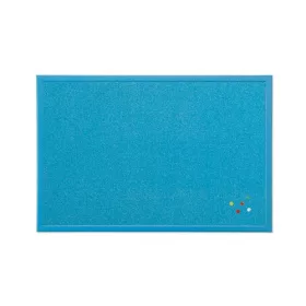 Parafatábla Bi-Office fakeretes 40x60 cm kék