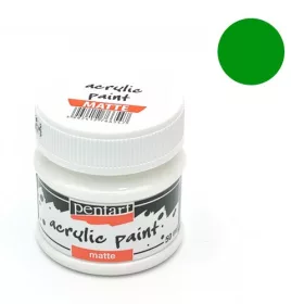 Kreatív akrilfesték Pentart matt 50 ml zöld 0261