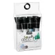 Kreatív festék Pébéo Touch 30 ml 4 db-os klt. ezüst árnyalatú színek