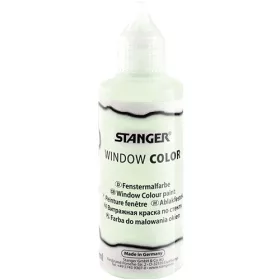   Kreatív üvegmatrica festék Stanger 80 ml fluoreszkáló vízkék