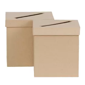   Kreatív decoupage tárgy Clairefontaine Décopatch persely doboz 2db-os