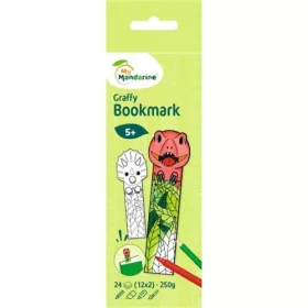   Kreatív színező Avenue Mandarine Graffy könyvjelző Dinoszauruszok