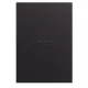 Művészeti rajztömb Clairefontaine Rhodia Touch A/5 50 lap 120g tűzött fekete sima