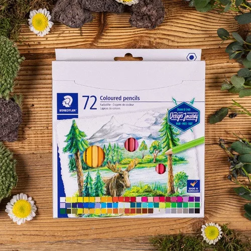 Művészeti színes ceruza Staedtler Design Journey 72 db-os klt.