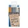 Művészeti ecsetfilc Staedtler Design Journey metálszínű+fehér 6 db-os klt. + fekete tusfilc