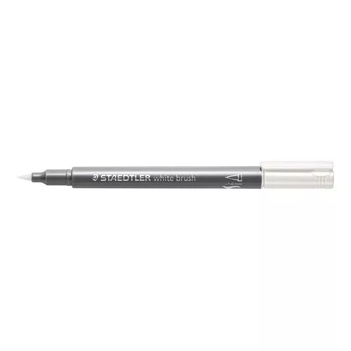 Művészeti ecsetfilc Staedtler Design Journey fehér