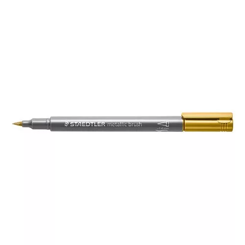 Művészeti ecsetfilc Staedtler Design Journey arany