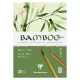 Művészeti rajztömb Clairefontaine Bamboo A/4 20 lap 250g álló akvarell technikához
