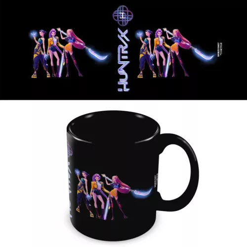 K-pop Démonvadászok Black porcelán bögre 315 ml (11 oz) Díszdobozban