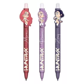 K-pop Démonvadászok Chibi törölhető toll szett 3 db-os