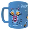 K-pop Démonvadászok Derpy porcelán bögre levehető plüss borítással 440 ml (15,5 oz) Díszdobozban