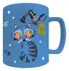 K-pop Démonvadászok Derpy porcelán bögre levehető plüss borítással 440 ml (15,5 oz) Díszdobozban