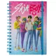 K-pop Démonvadászok Saja Boys spirál notesz, vonalas füzet A5