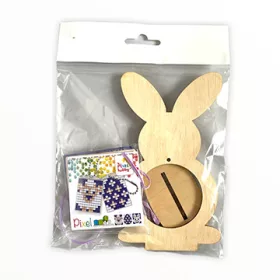 Nyuszi húsvéti kulcstartós szett - lila