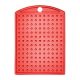 Pixelhobby  214001 Kulcstartó alaplap átlátszó piros