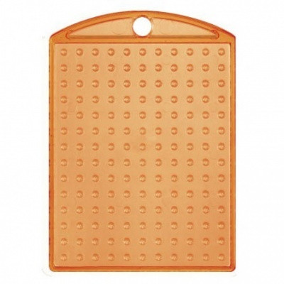 Pixelhobby  214005 Kulcstartó alaplap átlátszó narancs