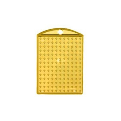 Pixelhobby  214007 Kulcstartó alaplap átlátszó sárga