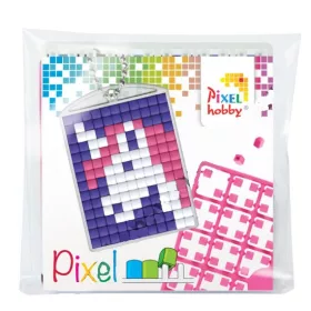   Kulcstartó szett (kulcstartó alaplap + 3 szín) rózsaszín unikornis