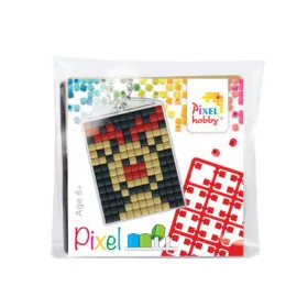   Kulcstartó szett (kulcstartó alaplap + 3 szín) piros orrú rudolf