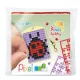 Pixelhobby  23105 Kulcstartó szett (színes kulcstartó alaplap + 3 szín) katicabogár