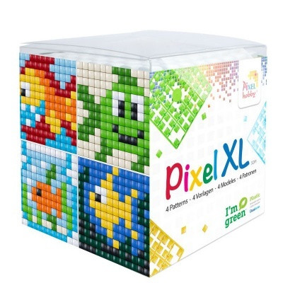 Pixelhobby  24106 Pixel XL készlet Halak (4 kis alaplap 12 szín)
