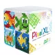 Pixelhobby  24106 Pixel XL készlet Halak (4 kis alaplap 12 szín)