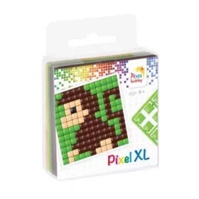   Pixelhobby  27011 Pixel XL szett Majom ( 1 kis alaplap,4 szín)