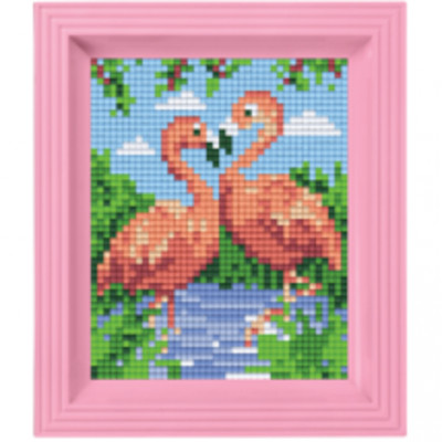 Pixelhobby  31442 Pixel készlet - Flamingó Pár 10x12