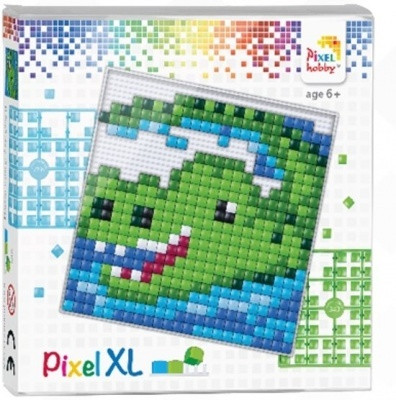 Pixelhobby  41008 Pixel XL készlet Krokodil (12*12 cm alaplapos)