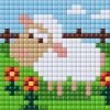 Pixelhobby  41009 Pixel XL készlet Bárány  (12*12 cm alaplapos)